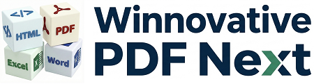 Winnovative Next HTML to PDF for .NET Logo