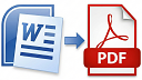 Next Word to PDF Logo